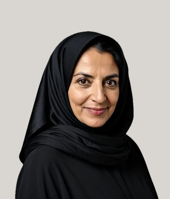 Portrait of Leyla Aliyeva, an AI user