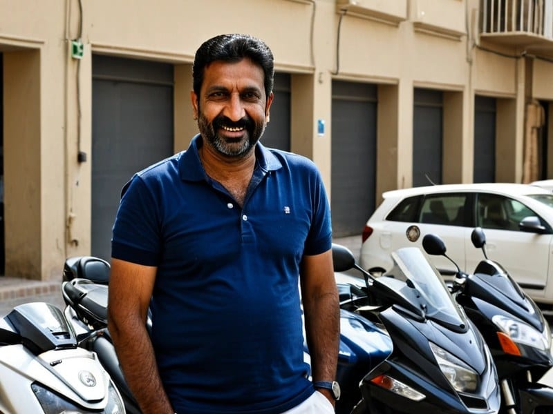Portrait of Rajesh Nair, an AI user
