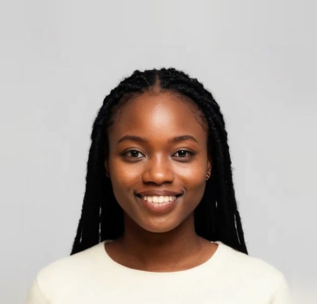 Portrait of Amara Chukwu, an AI user
