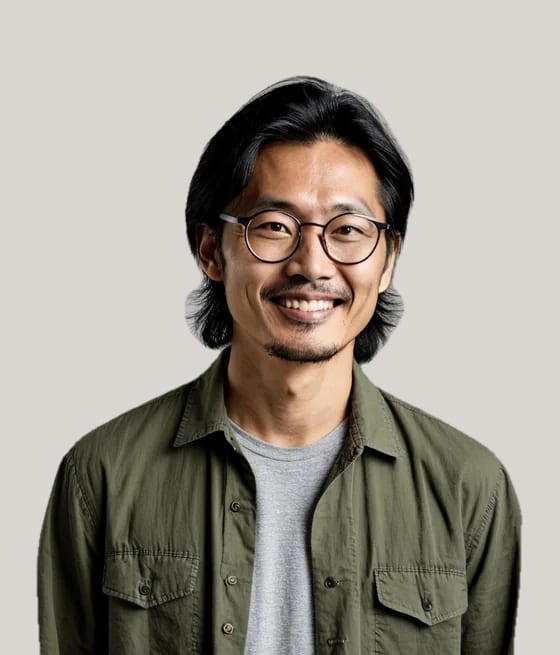 Portrait of Khalid Al-Harbi, an AI user